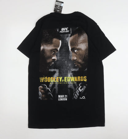 Mens UK Size M UFC Black  T-Shirt