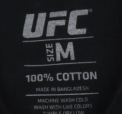 Mens UK Size M UFC Black  T-Shirt
