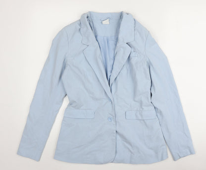 Womens UK Size 10 VERO MODA Regular Blue Blazer