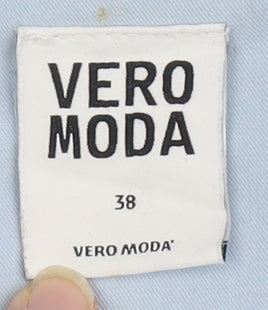 Womens UK Size 10 VERO MODA Regular Blue Blazer