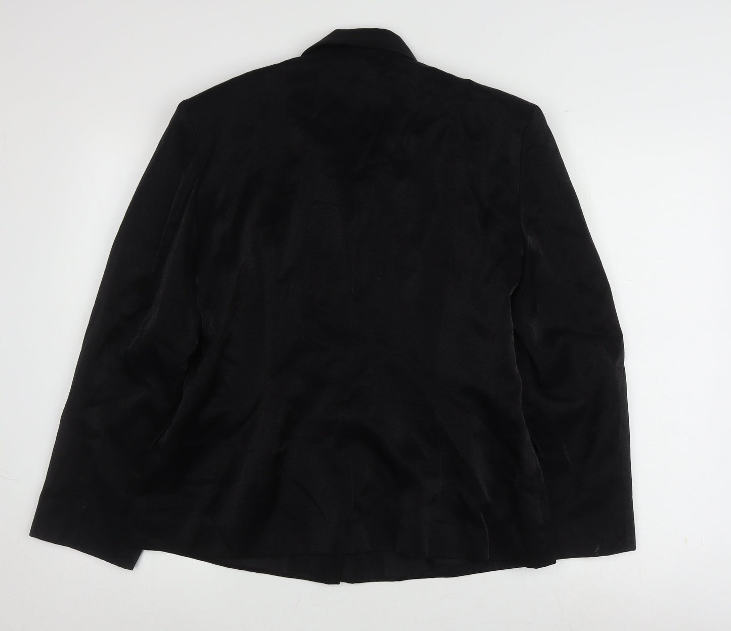 Wallis Petite Black Suit Jacket - Size 14