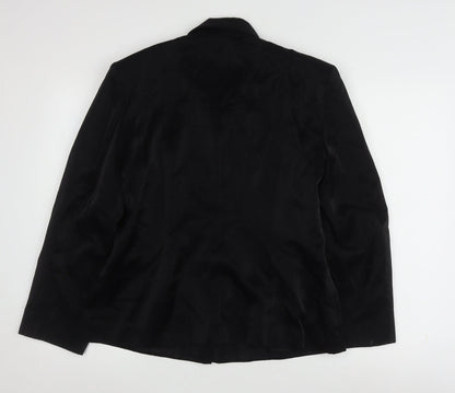 Wallis Petite Black Suit Jacket - Size 14