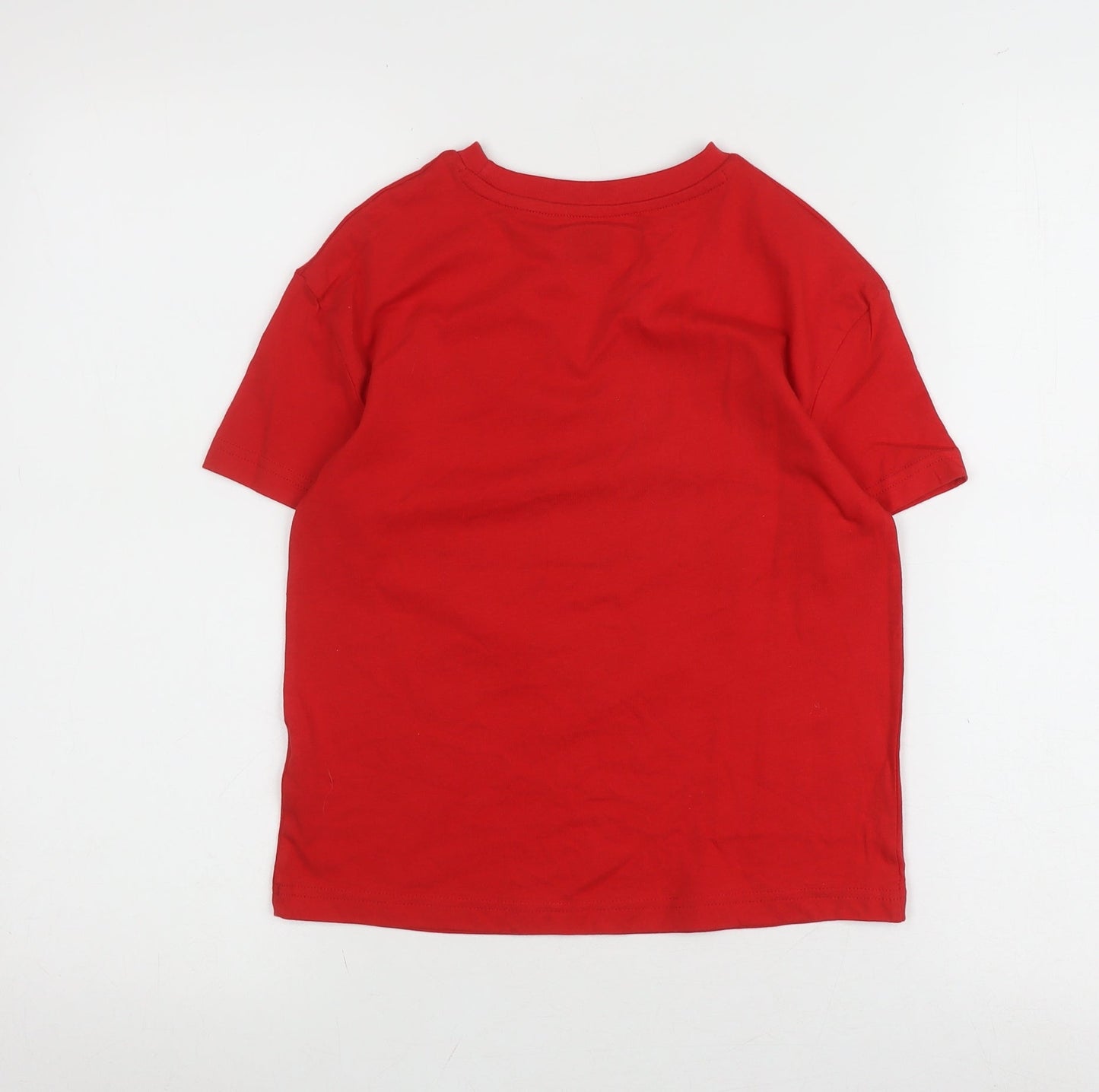 NBA Boys Red Bulls Graphic T-Shirt 6-7 Years Casual Sportswear