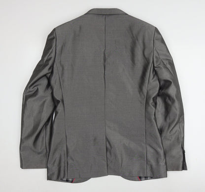 Mens UK Size 40 NEXT Regular Grey Suit Jacket