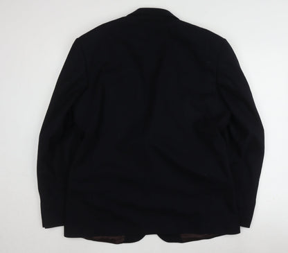 Mens UK Size 42 NEXT Regular Black Suit Jacket
