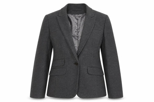 Womens UK Size 10 Viyella Regular Grey Blazer