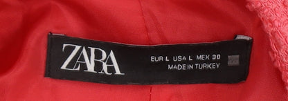 Womens UK Size L Zara Pink