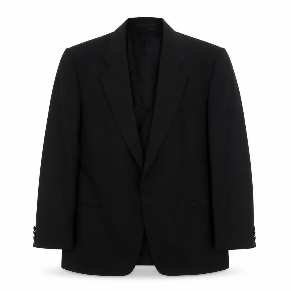 Mens UK Size 42 St Michael Regular Black Suit Tuxedo