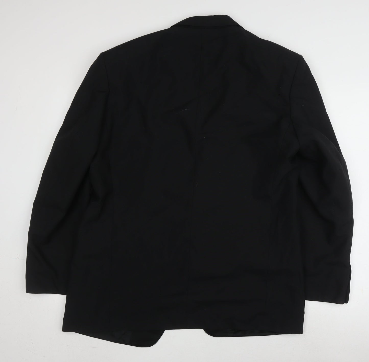 Mens UK Size 42 St Michael Regular Black Suit Tuxedo