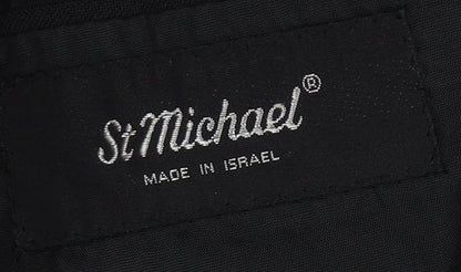 Mens UK Size 42 St Michael Regular Black Suit Tuxedo
