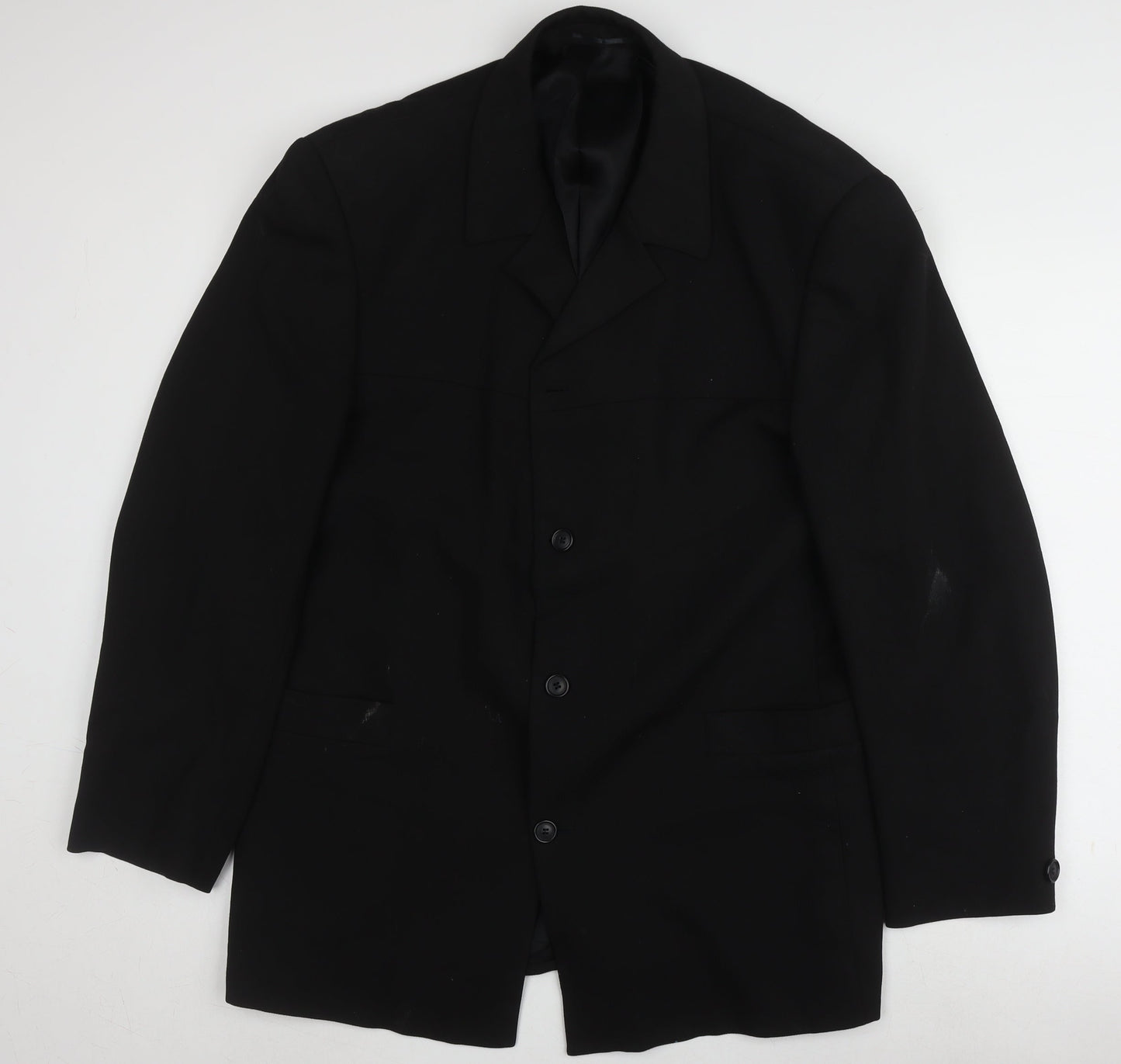 Armando Men's Black Blazer 44 Jacket Formal Wear