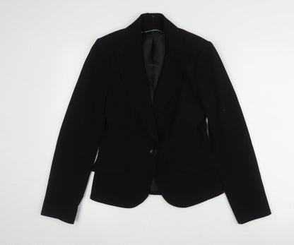 Dorothy Perkins Women's Black Blazer Jacket Size 8