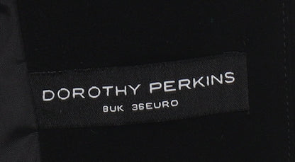 Dorothy Perkins Women's Black Blazer Jacket Size 8