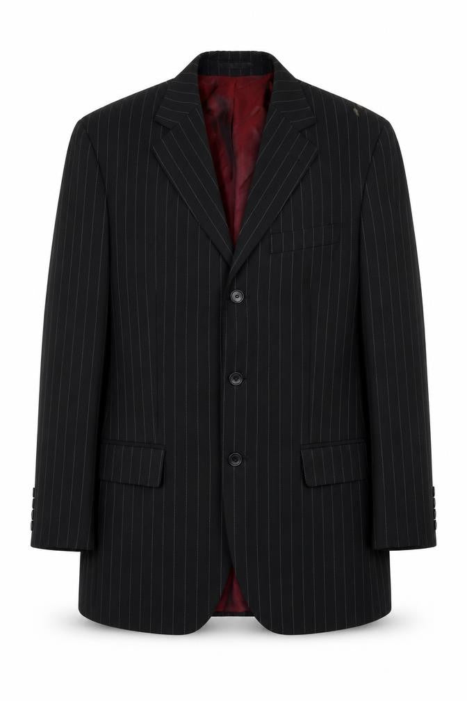 Mens UK Size 36 Dehavilland Regular Black Suit Jacket