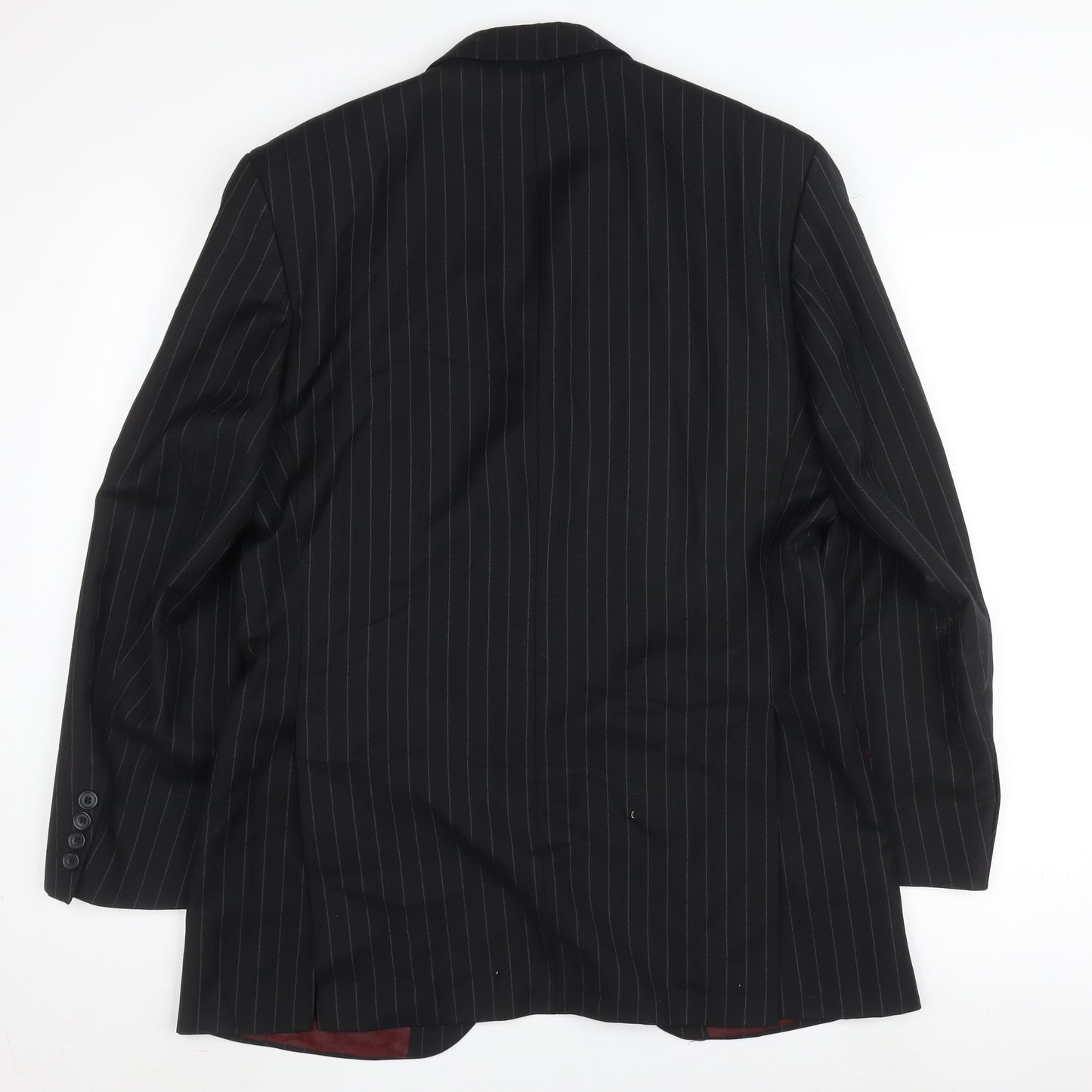 Mens UK Size 36 Dehavilland Regular Black Suit Jacket