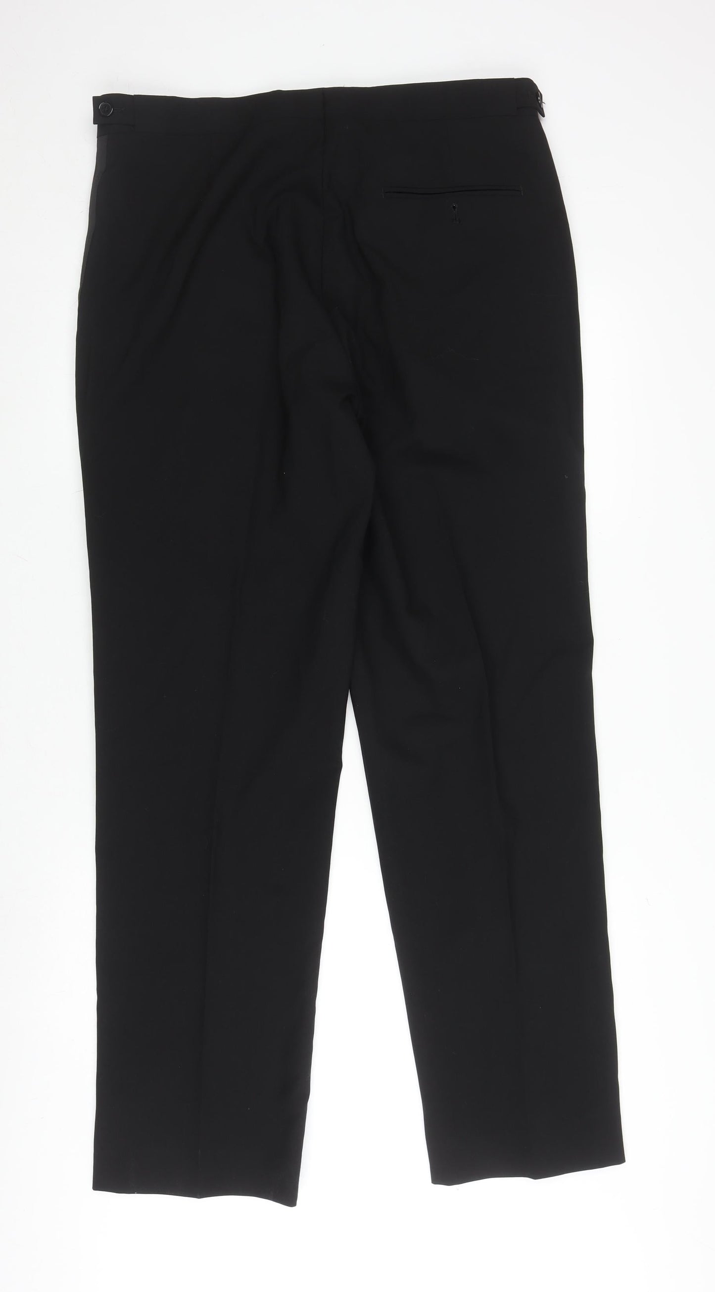 Gieves & Hawkes Men's Black Dress Pants L