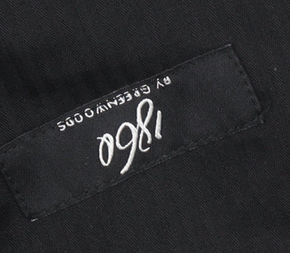 Gieves & Hawkes Men's Black Dress Pants L