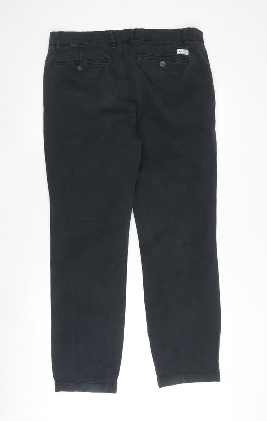 Jack Wills Men's Black Chino Trousers 34