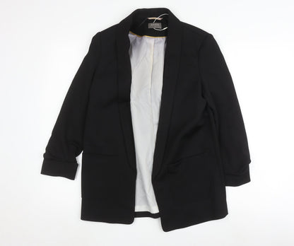 Oasis Women's Black Blazer Size 8 Single-Breasted