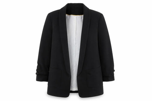 Womens UK Size 8 Oasis Regular Black Blazer