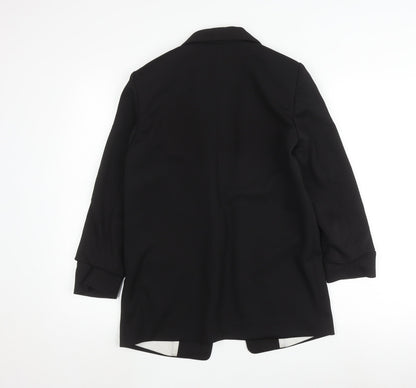 Oasis Women's Black Blazer Size 8 Single-Breasted