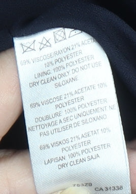 French Connection Women's Blue Blazer Size 12