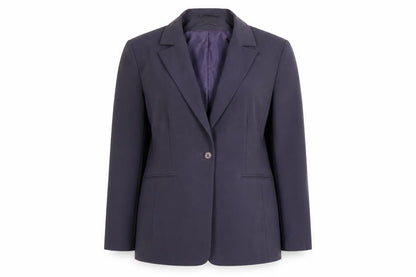 Womens UK Size 14 Collection Regular Purple Blazer
