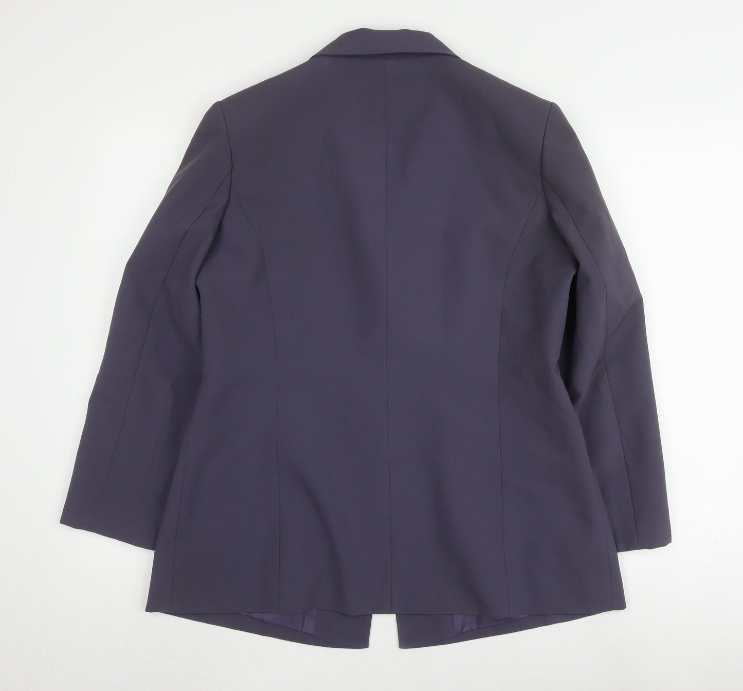 Womens UK Size 14 Collection Regular Purple Blazer