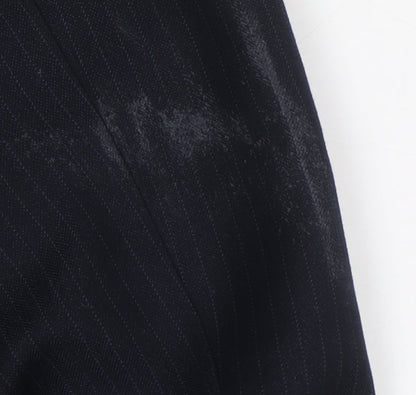 Mens UK Size 46 Butler & Webb Regular Blue Suit Jacket