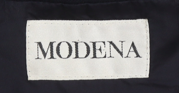 Mens UK Size 38 MODENA Regular Black Suit Jacket