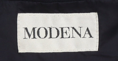 Mens UK Size 38 MODENA Regular Black Suit Jacket