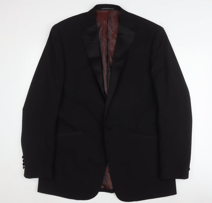 1860 By Greenwoods Black Men's Tuxedo Blazer Size 42L