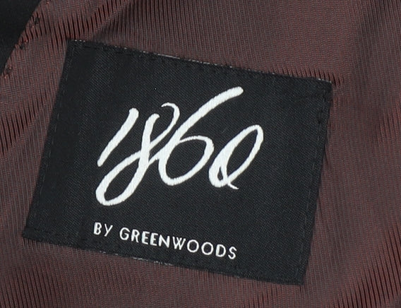 1860 By Greenwoods Black Men's Tuxedo Blazer Size 42L