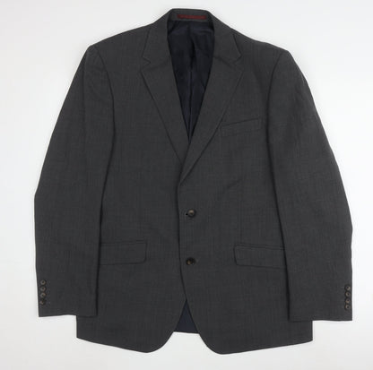 Mens UK Size 42 Marks and Spencer Regular Grey Suit Jacket
