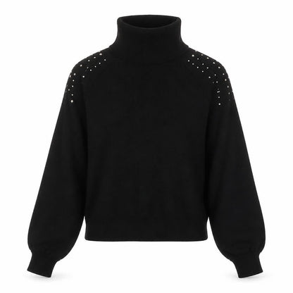 Womens UK Size M Zara Black Pullover Jumper