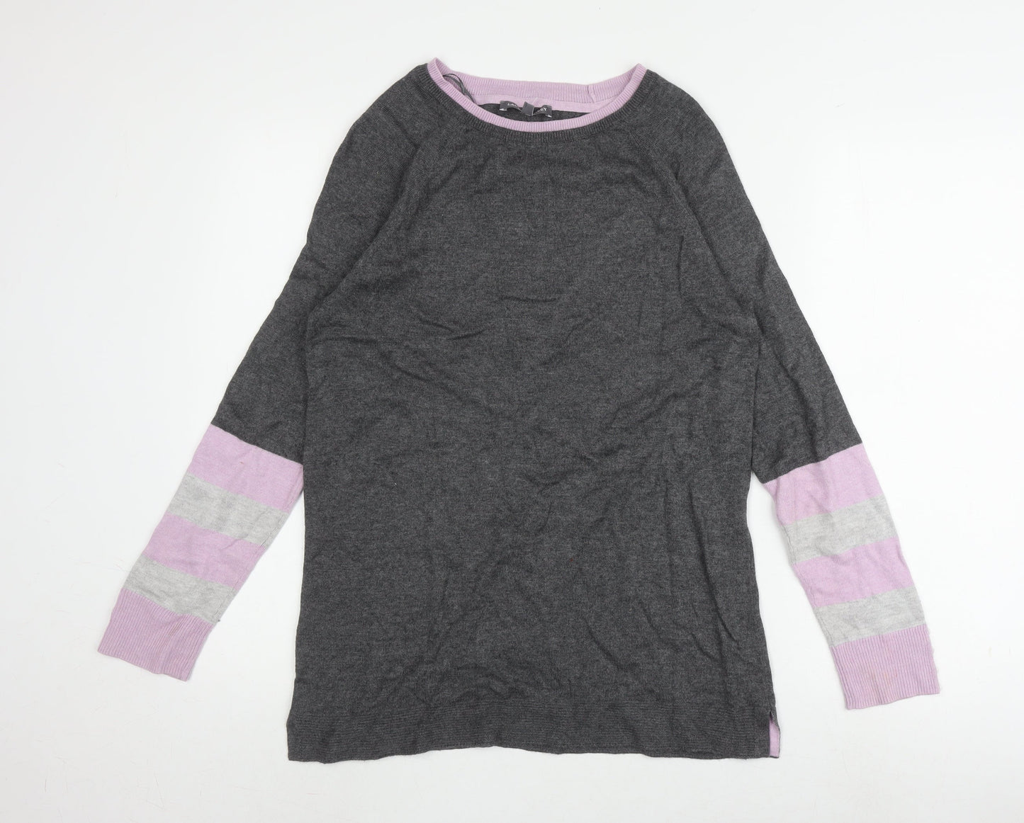 Womens UK Size 10 Laura Ashley Multicoloured Pullover Jumper