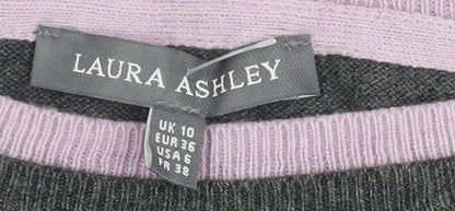 Womens UK Size 10 Laura Ashley Multicoloured Pullover Jumper