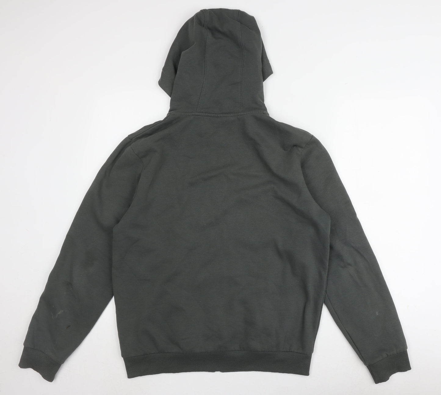 Mens UK Size S FILA Grey Full Zip Hoodie