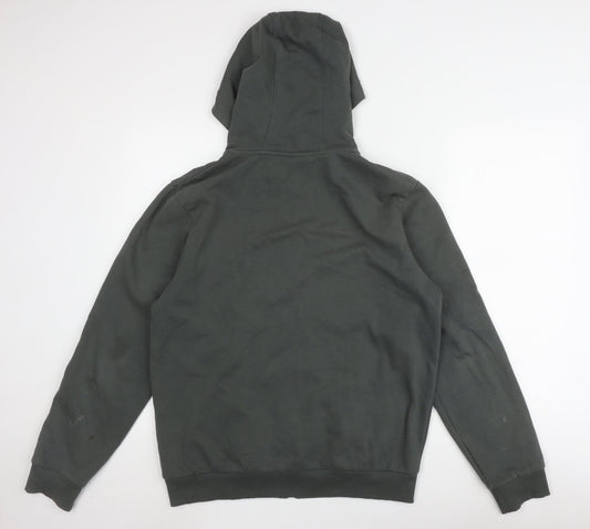 Mens UK Size S FILA Grey Full Zip Hoodie