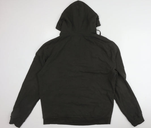 Mens UK Size 2XL GUESS Black Pullover Hoodie