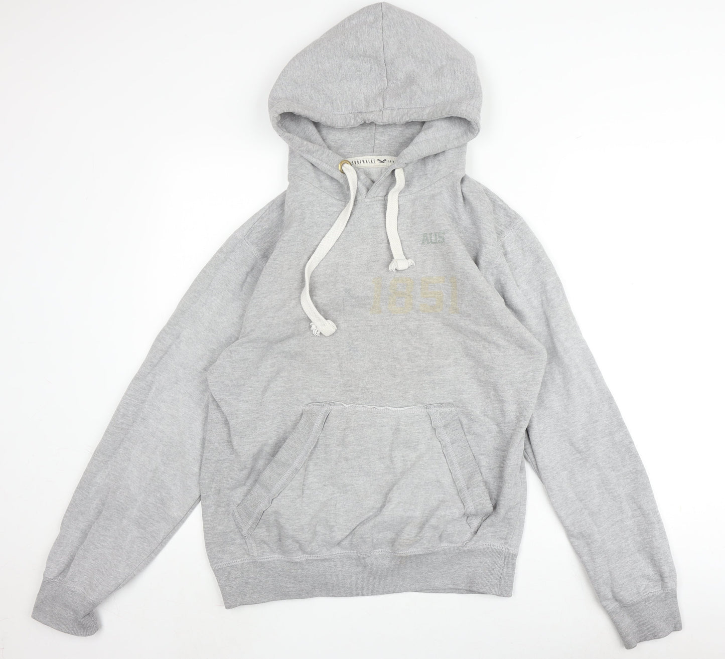 Between the Flags Men's Grey Pullover Hoodie M