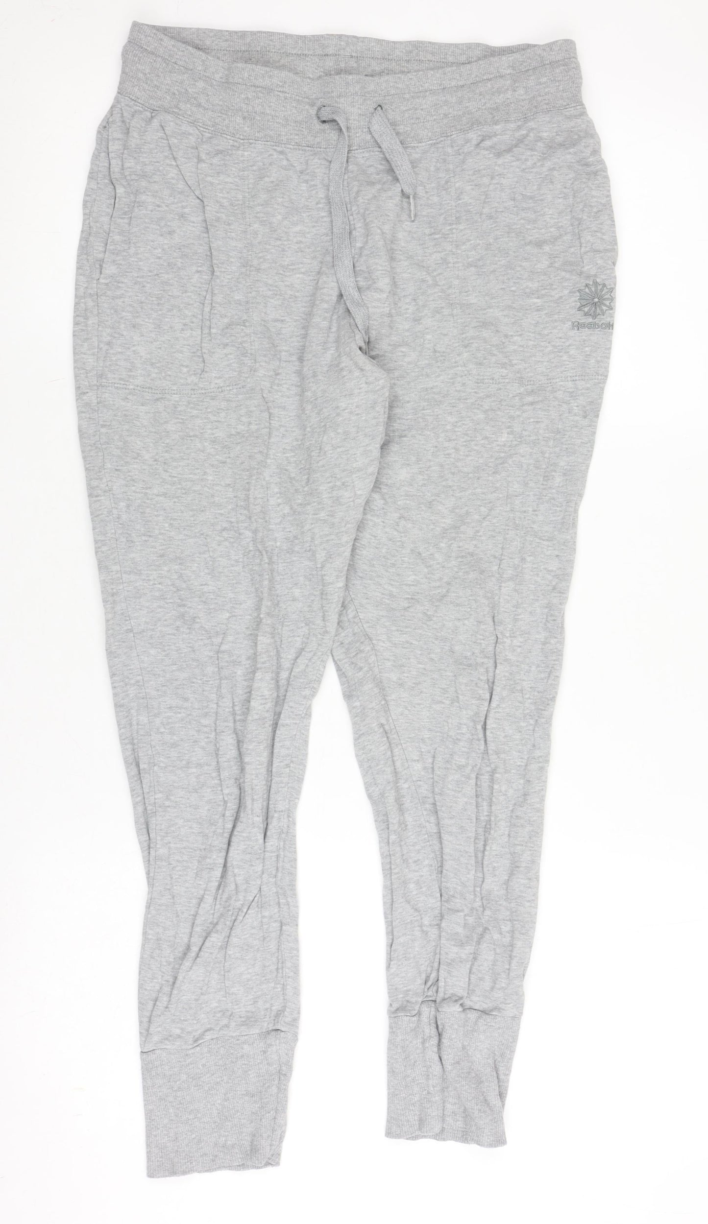 Reebok Men's Grey Jogger Trousers, Size S, Casual