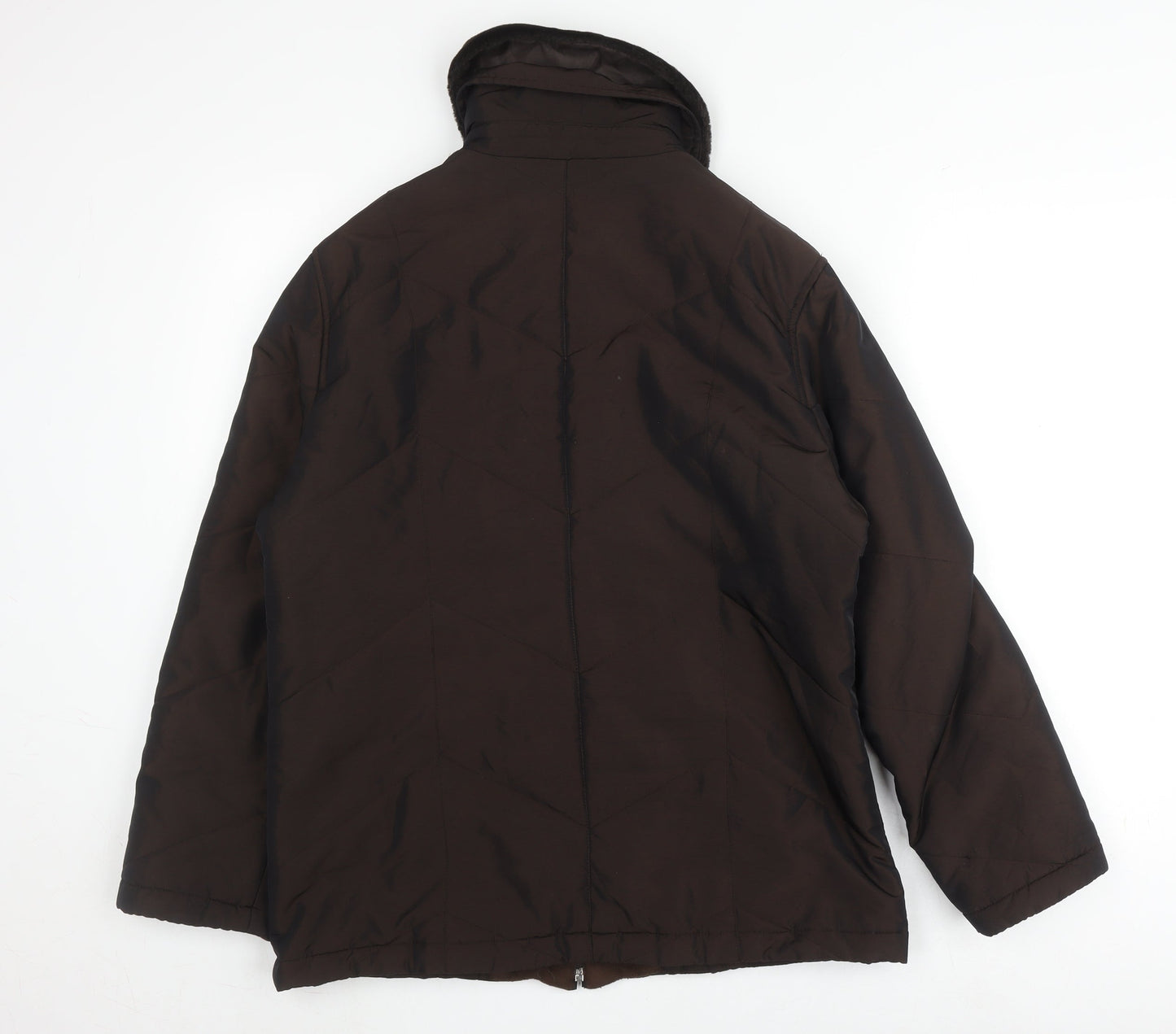 Alexon Women's Brown Mid-Length Classic Jacket, Size 8