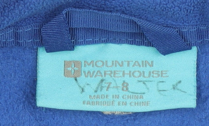 Mountain Warehouse Boys Blue Fleece Jacket 7-8 Years
