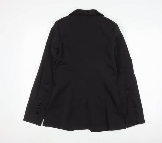 Warehouse Black Women's Tuxedo Jacket UK 10