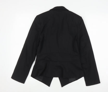 Oasis Women's Black Slim Fit Blazer Size 8