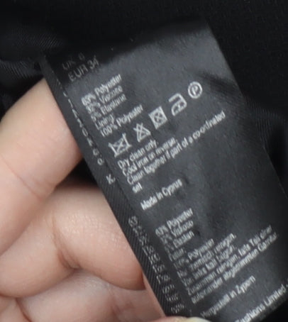 Oasis Women's Black Slim Fit Blazer Size 8