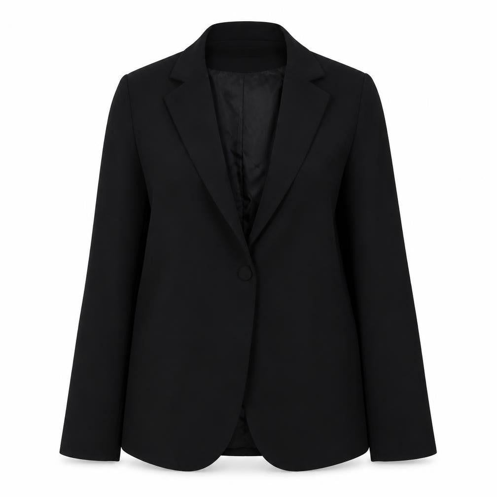 Womens UK Size 10 PRETTYLITTLETHING Regular Black Blazer