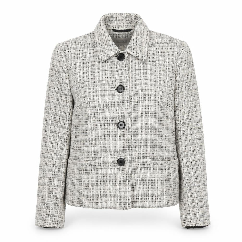 Next Women's Multi Tweed Check Jacket Size 12