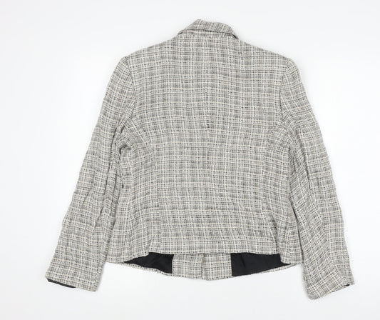 Next Women's Multi Tweed Check Jacket Size 12